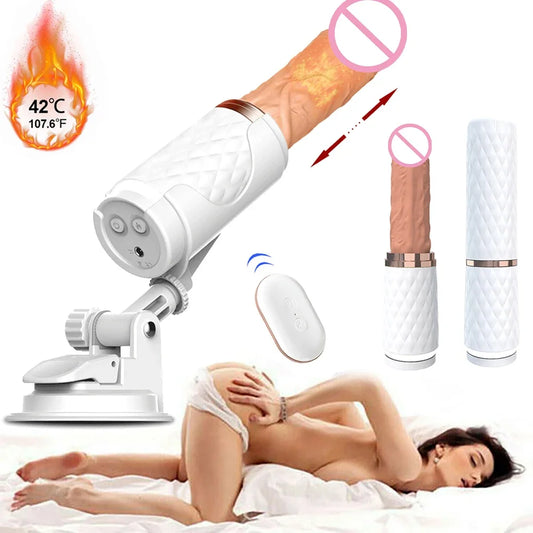 Teleskop-Dildo mit Fernbedienung – Sexmaschine für zuhause