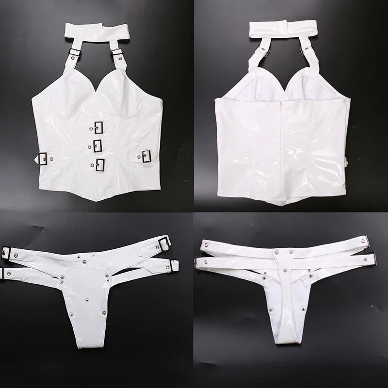 Wetlook-Uniform für Damen – Maid- & Cosplay-Outfit