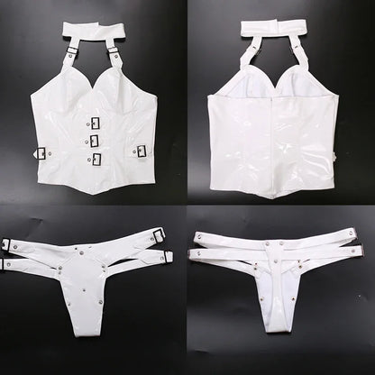 Wetlook-Uniform für Damen – Maid- & Cosplay-Outfit