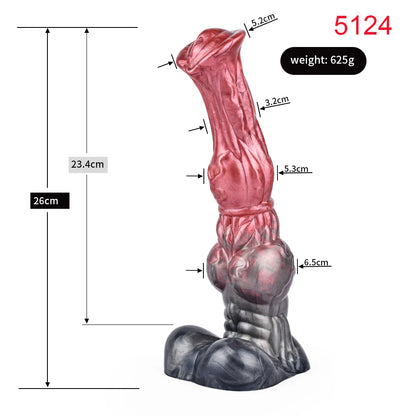 Fantasy-Dildo „Horse“ – großer Silikon-Dildo mit Saugfuß