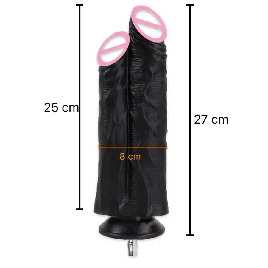 ROUGH BEAST Doppeldildo & XXL-Plug